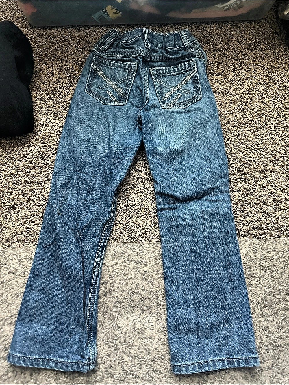 Wrangler 20X Boys Jeans Size 7 Slim Blue